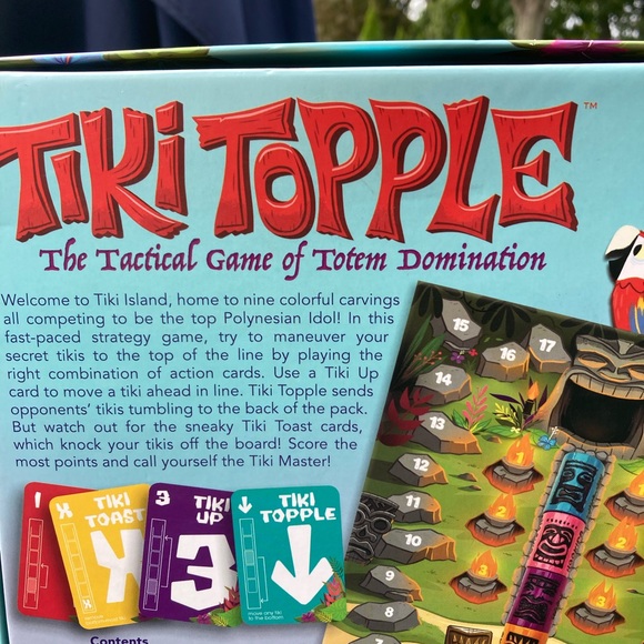 Tiki Topple the tactical board game - Picture 9 of 9
